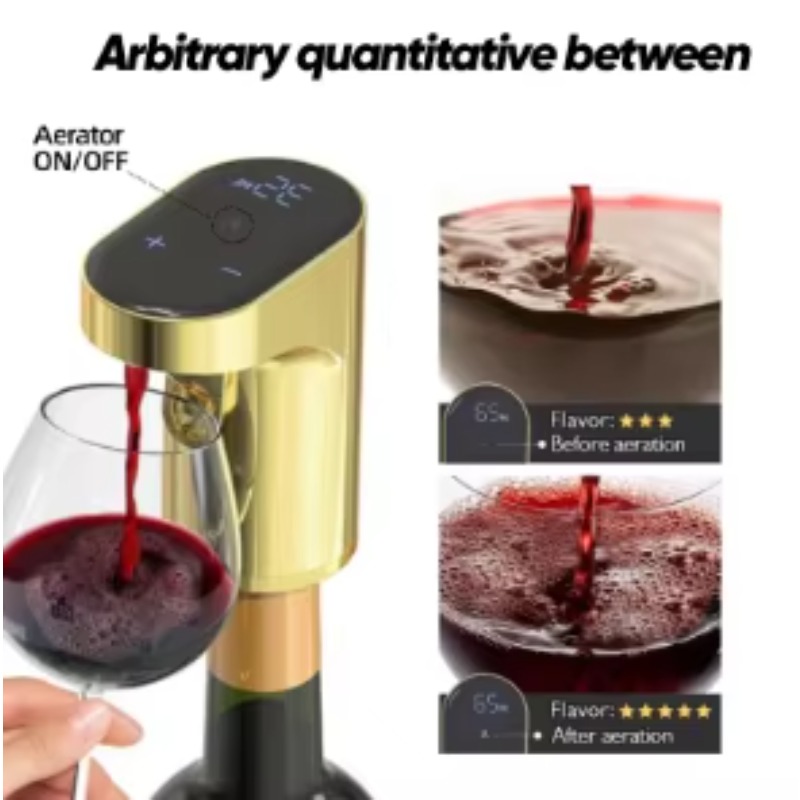 Dispenser Elettrico Portatile  - Wine Aerator Pour recensione e prezzo